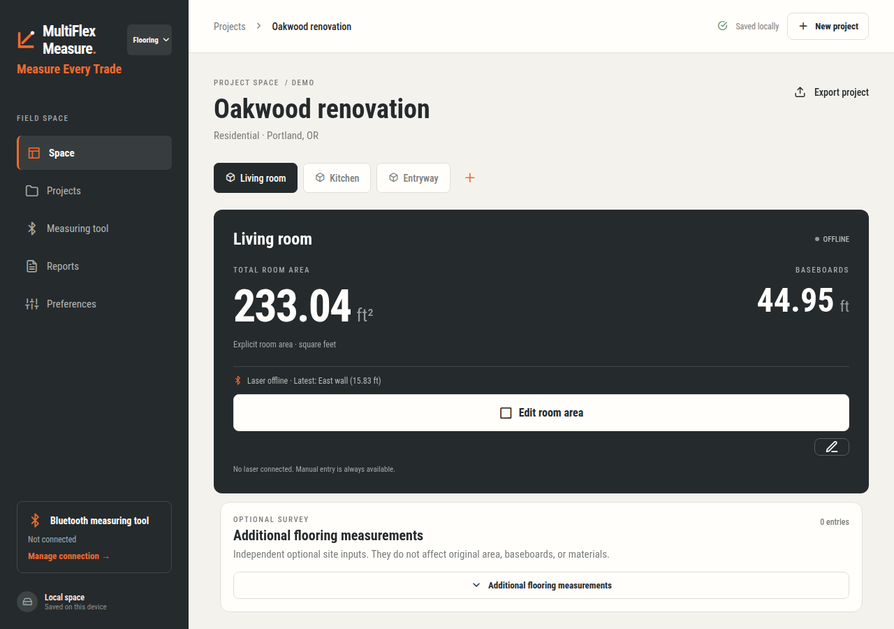Real workflows. Independent measurements. Records saved on your device.